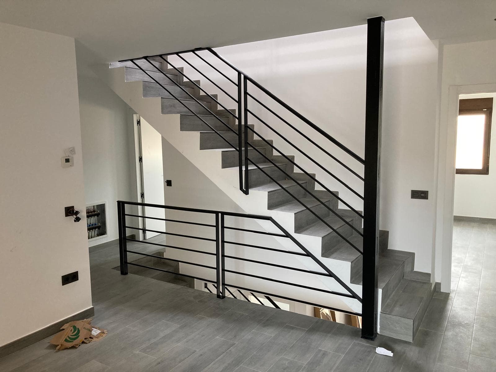 Barandilla para escalera de vivienda particular